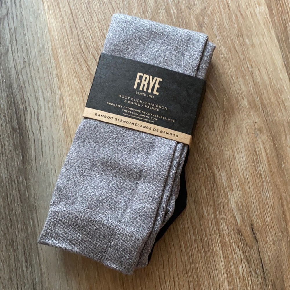 NWT Set of Two Frye Boot Socks